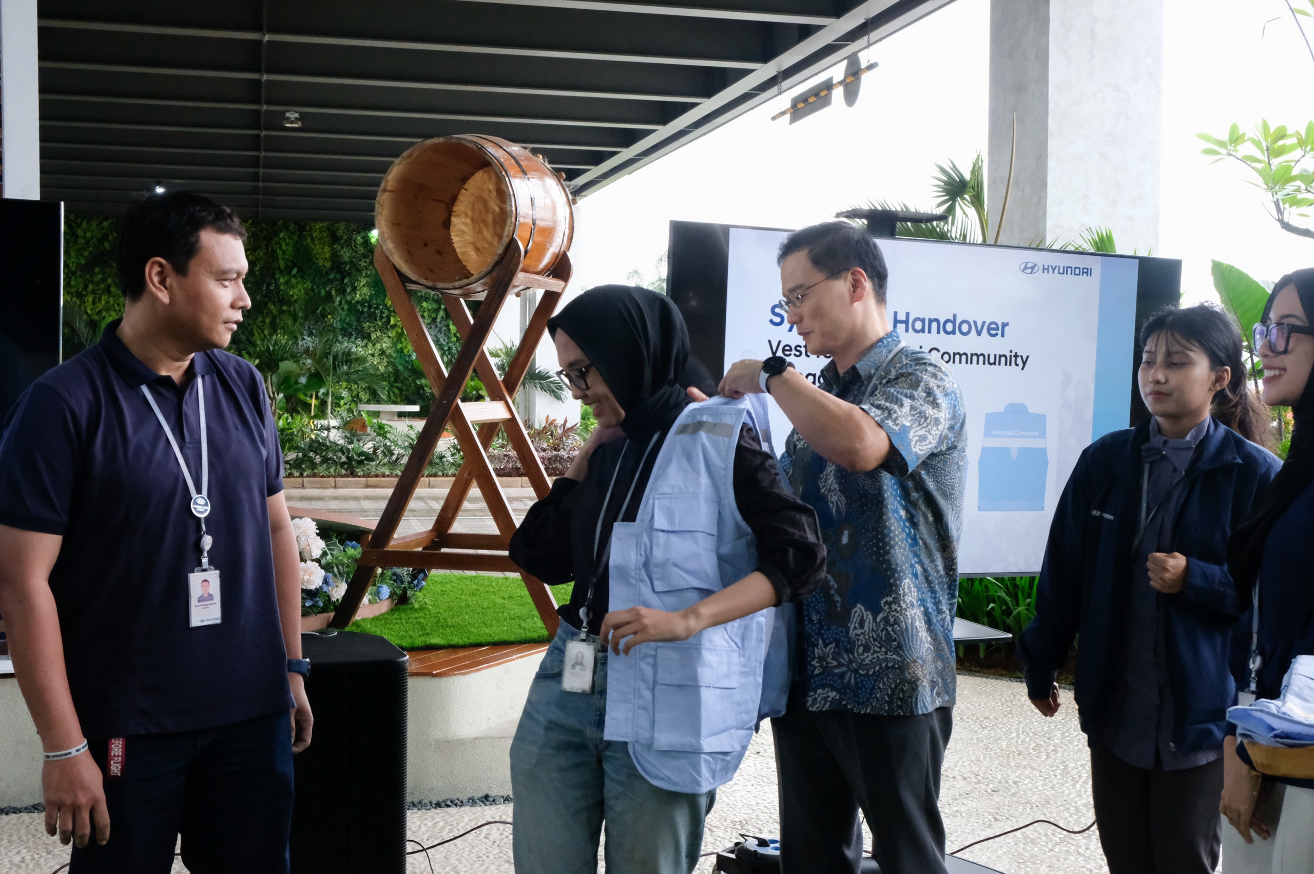 Inaugurasi Hyundai Volunteer Karyawan